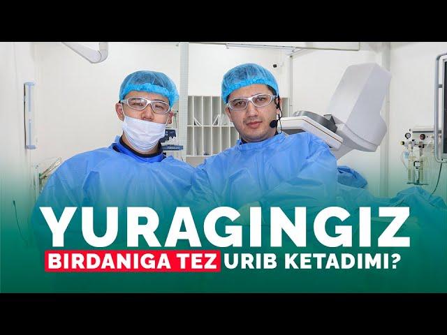 Yuragingiz birdaniga tez urib ketadimi?