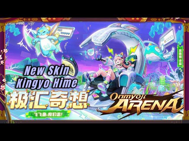 NEW LEGEND SKIN KINGYO HIME - Cực Hối Kỳ Tưởng | Onmyoji Arena