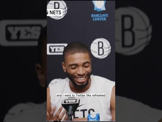 mikal bridges kevin durant trade nba #shorts