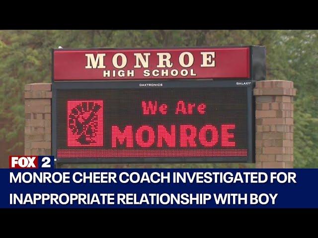 Monroe High School cheer coach investigated for inappropriate conduct with student