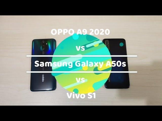 OPPO A 2020 vs Samsung Galaxy A50s vs Vivo S1 - Benchmark Test!