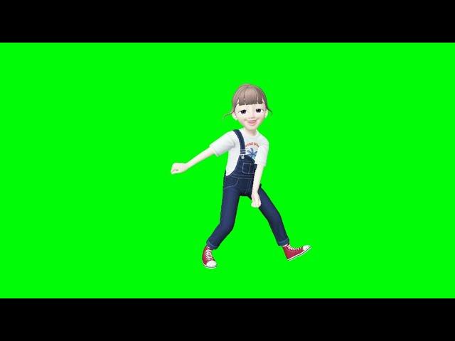 green screen animasi joget