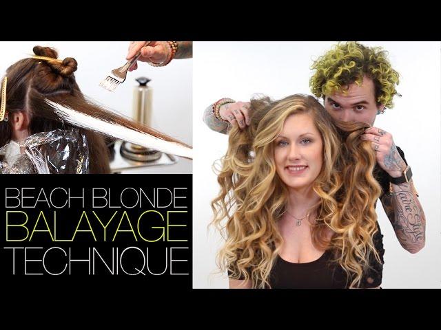 How To: Beach Blonde Balayage Step by Step Featuring Brian Haire