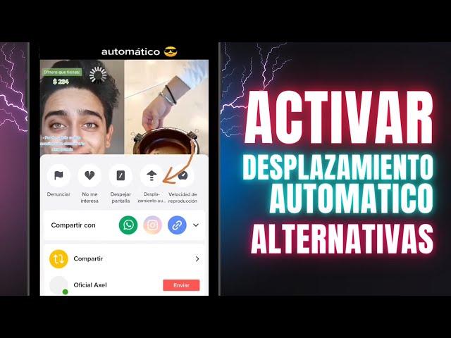 Cómo Activar el Desplazamiento Automático en TikTok - Nueva Función Auto scroll