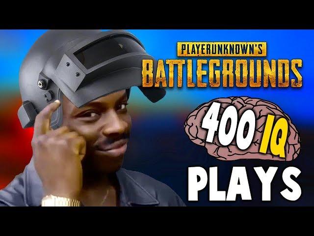 PUBG - WHEN PLAYERS HAVE 400 IQ (Ingenious Plays)