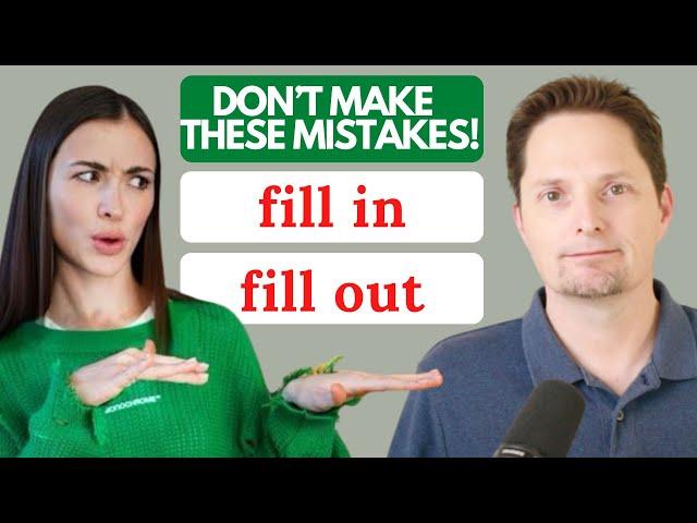 AVOID MISTAKES MADE BY MARINA MOGILKO / PHRASAL VERBS YOU NEED TO KNOW / AMERICAN ENGLISH