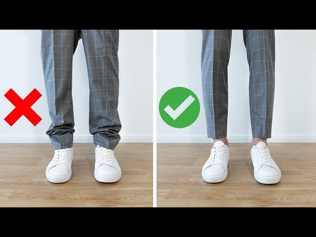 STYLINGTIPPS für MÄNNER ● Wie lang sollte meine Hose sein?