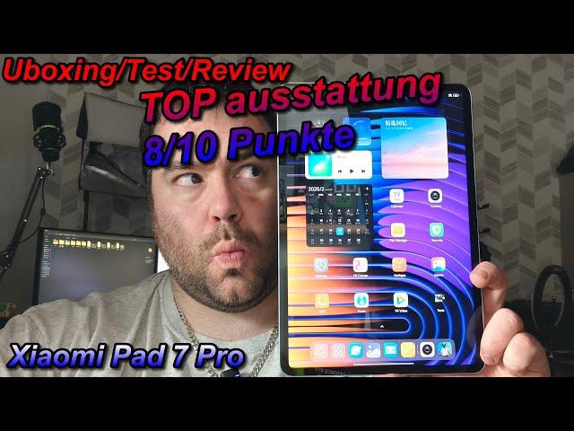 Xiaomi Pad 7 Pro - TOP Ausstattung - 8/10 Punkte - Deutsche Tastatur & Google Play Store