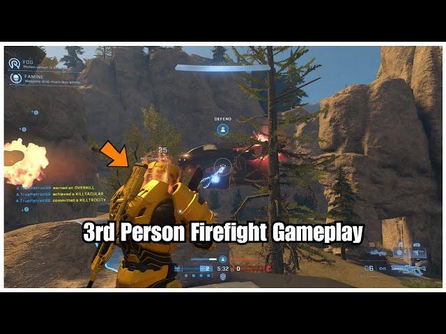 Halo Infinite - 3rd Person Firefight (Playing Exile Remake)