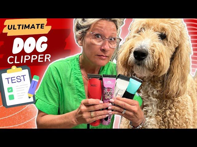 Ultimate Dog Clipper Test: Grooming a Goldendoodle's Thick Coat - Best Clipper Put to the Test!