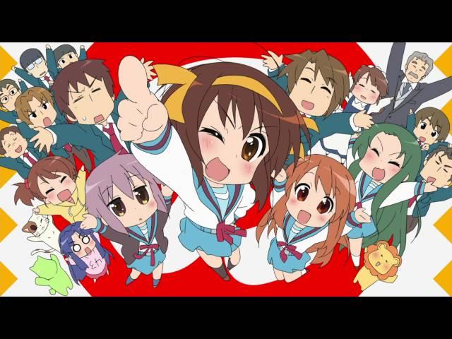 Suzumiya Haruhi-chan no Yuuutsu OP HD [1080p] Creditless