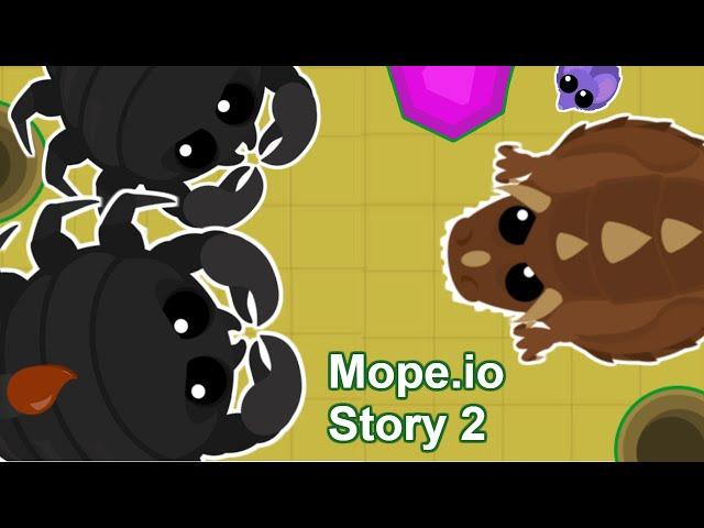 Mope.io Story 2: Trolling Salty Teamers! (Teamer Rage quits)