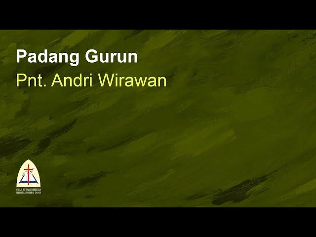 Padang Gurun-Pnt. Andri Wirawan