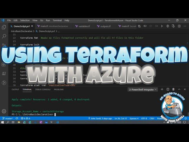 Using Terraform with Azure