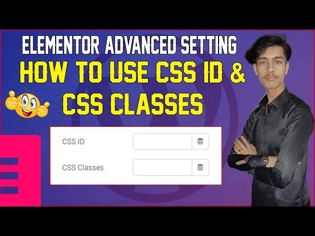 how to use CSS ID & CSS CLASSES in Elementor | Elementor CSS ID & CLASSES tutorial in Urdu/Hindi