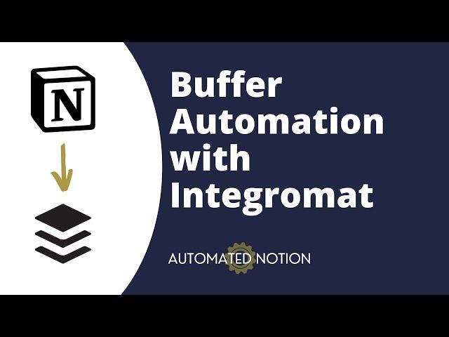 Automate Notion Content Scheduling with Buffer and Integromat