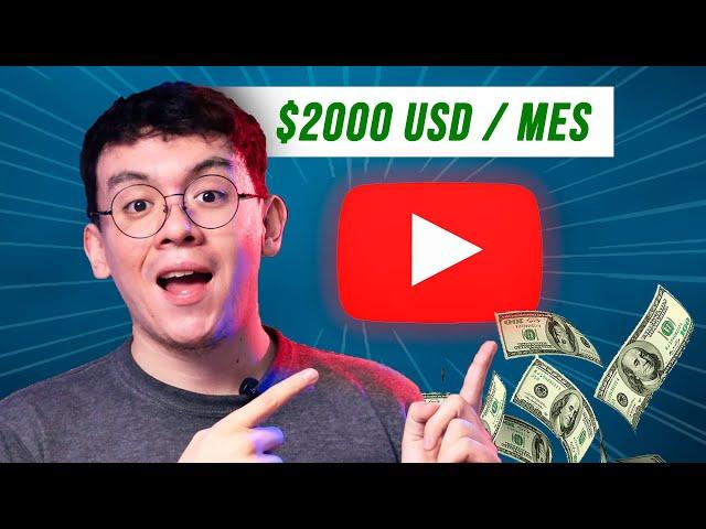 Como MONETIZAR un canal de YouTube desde cero en 2024