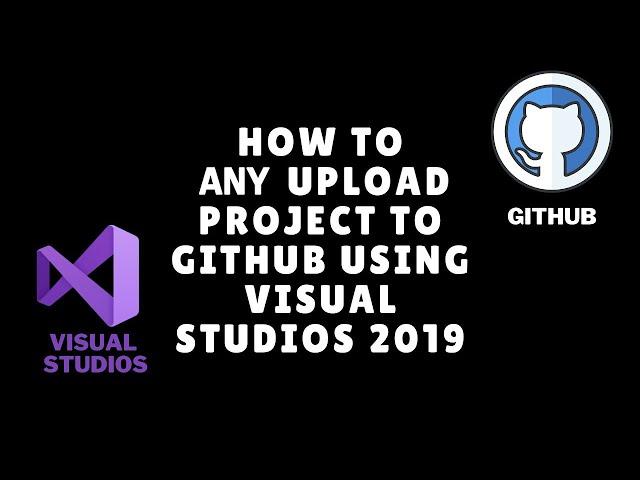 How to push Visual Studio Project to GitHub [SIMPLE] | Upload C# Project to GitHub | Web Tech