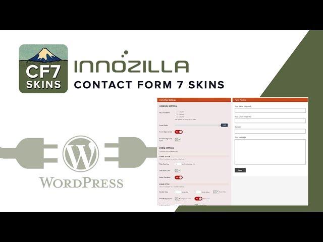 Contact Form 7 Style Plugin for WordPress - Innozilla