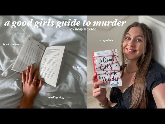 *a good girl's guide to murder* reading vlog!!! (spoiler free)