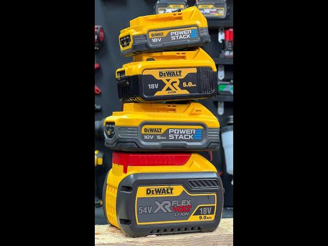 NEW Dewalt 5Ah Powerstack comparison - First Look