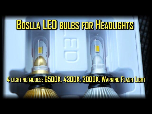 Boslla LED Bullet Bulb for headlight - Why are they so special?