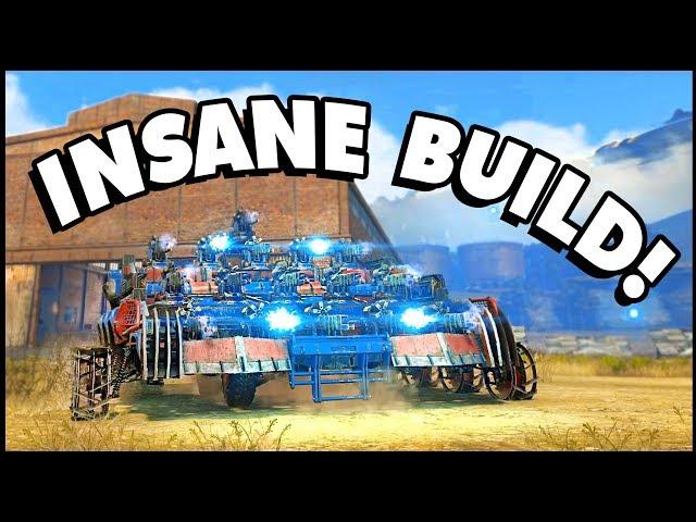 Crossout - THE MOST INSANELY OP BUILD EVER!? (Crossout Leviathan Gameplay)