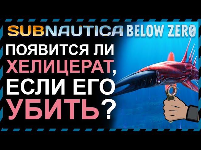 Subnautica BELOW ZERO ПОЯВИТСЯ ЛИ ХЕЛИЦЕРАТ ЕСЛИ ЕГО УБИТЬ