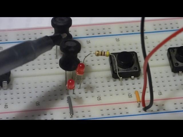 Introduction to the electronics inductor component explained and demonstrated with LED circuit