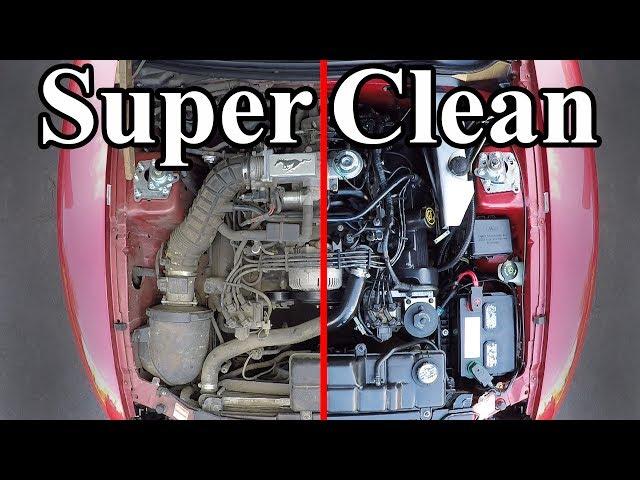 How to SUPER CLEAN your Engine Bay