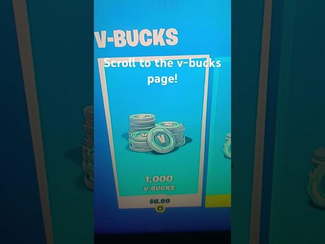 How to get free v-bucks! #free #fortnite #v-bucks #vbucks(FAK3)