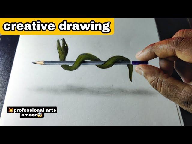  creative drawings பண்ண தெறியூமா உங்களுகு  professional arts ameer #ameerartist #trending