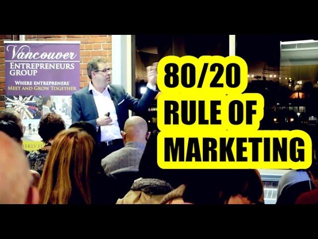 80/20 Rule of Marketing: How To Use It To Dramatically Grow Your Business