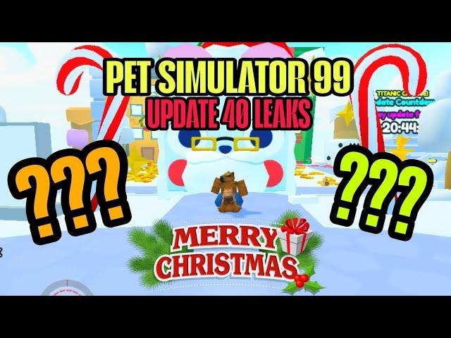 Pet Simulator UPDATE 40 ⭐ Leaks and News (Look in Description)