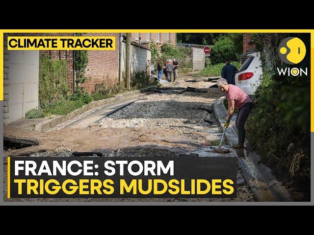 France: 'River of mud' prompts evacuations in Northern region | WION Climate Tracker