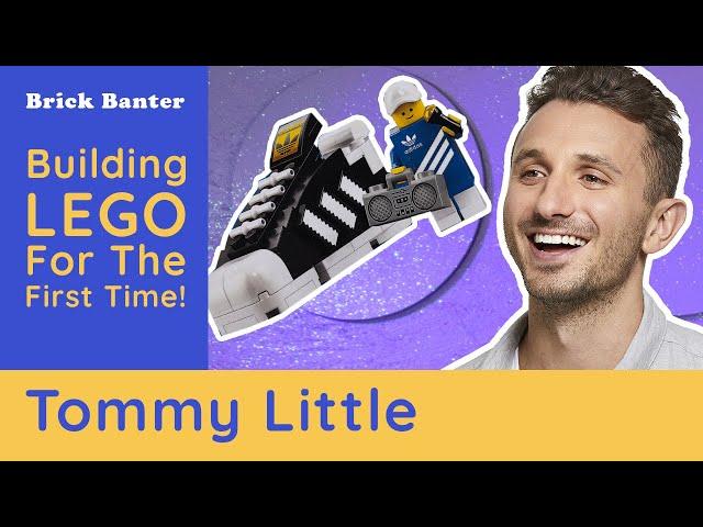 Tommy Little Builds LEGO Adidas Sneaker & Tells Us How He Once Stripped To Pay Rent | Brick Banter