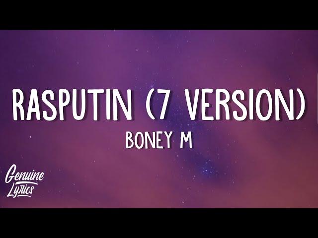 Boney M - Rasputin (7" Version) (tiktok Song) "he was big and strong in his eyes a flaming glow"