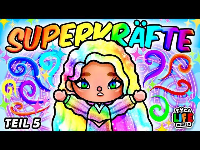  ️ ICH BESITZE ALLE ELEMENTE ALS SUPERKRAFT‍️ PART 5  DEUTSCHE TOCA BOCA STORY #tocaboca