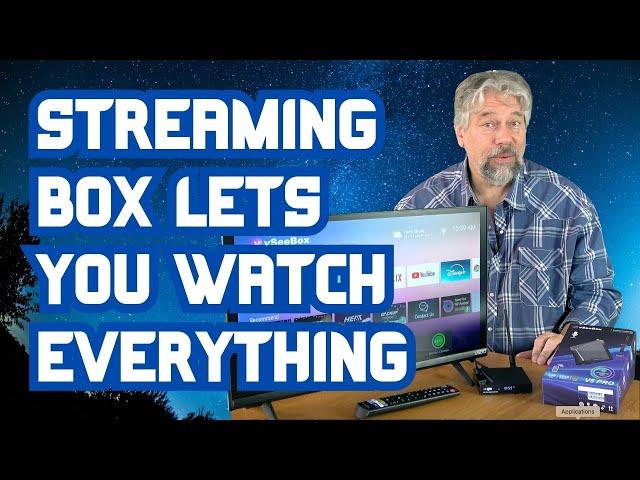 Watch Everything with the vSeeBox V5 Pro Live TV Streaming Box