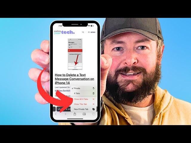 How to Close All Private Tabs on iPhone
