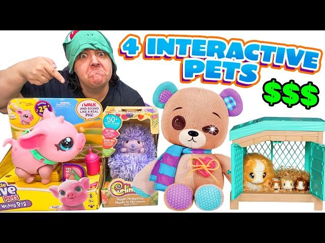 I Test 4 CRAZY EXPENSIVE Interactive Toys So You Don’t Have To!