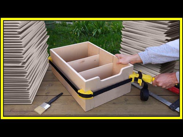 ЯЩИКИ ИЗ ФАНЕРЫ своими руками | Plywood storage box DIY