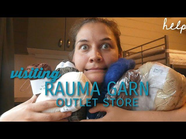 I VISITED RAUMA GARN // yarn haul obviously