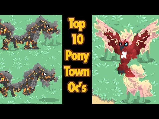 Top 10 Pony Town Oc Creations