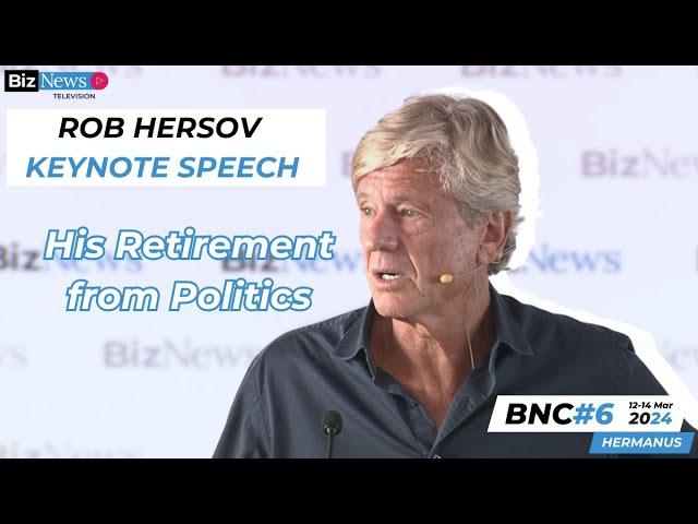 BNC#6: Rob Hersov goes off script, announces retirement from politics