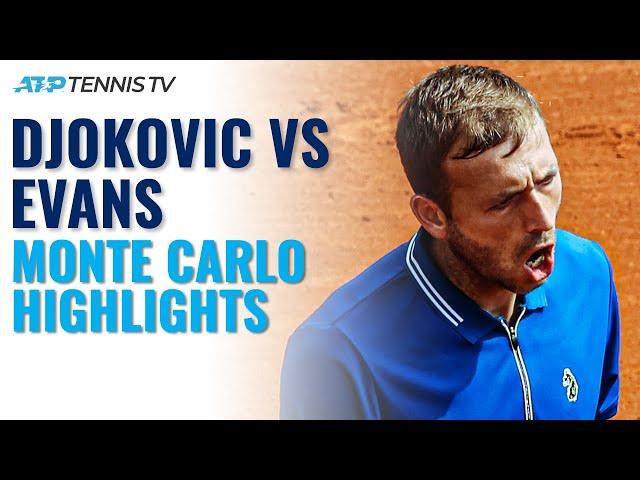 Dan Evans STUNS Novak Djokovic! | Monte Carlo 2021 Highlights