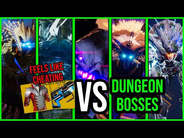 Every Boss Is a JOKE... Grand Overture vs Dungeon Bosses Destiny 2