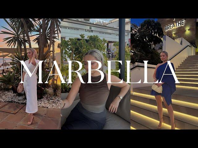 Come to Marbella with me | AIMEE LAUREN FOX | Puerto Banús travel vlog end of summer 2023
