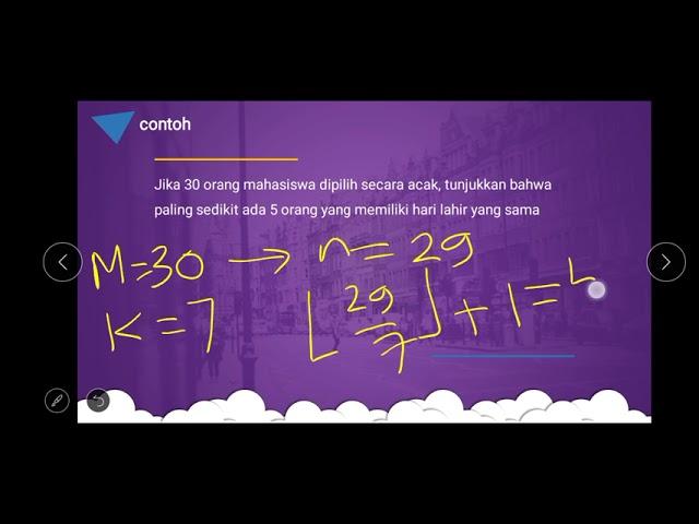 Prinsip Sarang Burung Merpati ( Pigeonhole Principle?)