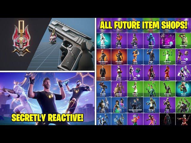 Fortnite *NEW* Update! (All Item Shops Leaked, Messi, Weapon Charms!)